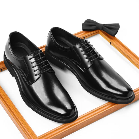 Men's Leather Casual Shoes for Formal Dress and Work Occasions